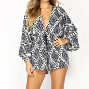 NWT  FASHION NOVA ACAPULCO ROMPER